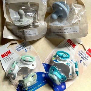 Cutie Pat and NUK pacifier lot